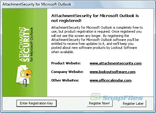 Attachment Security for Outlook Captura de tela 2