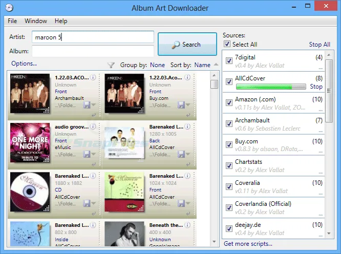 Album Art Downloader XUI Captura de tela 1