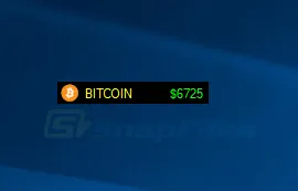 BITCOIN ticker Captura de tela 1