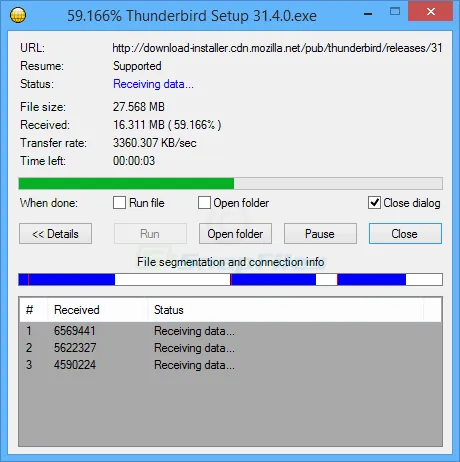 Download Accelerator Manager Captura de tela 2