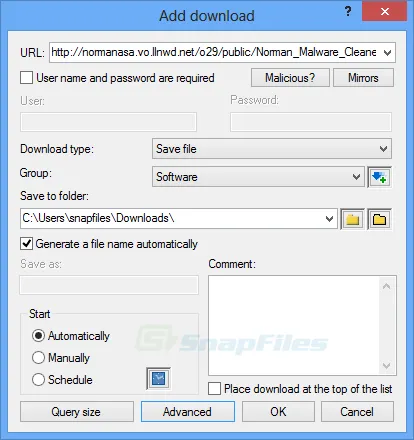 Free Download Manager Captura de tela 2