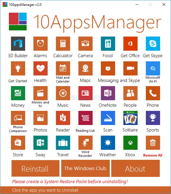 10AppsManager Captura de tela 1