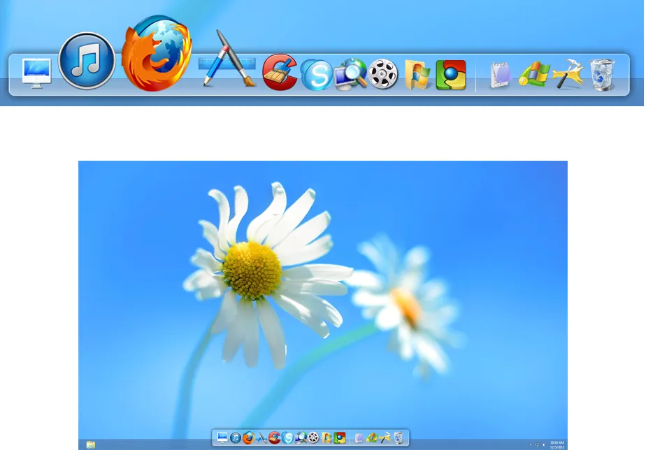 RocketDock Captura de tela 1