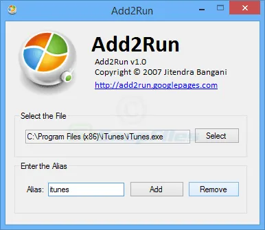 Add2Run Captura de tela 1