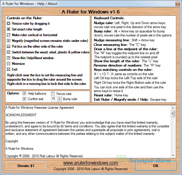A Ruler for Windows Captura de tela 2