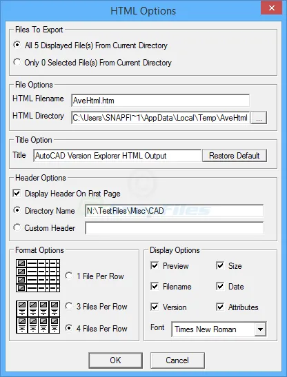 AutoCAD Version Explorer Captura de tela 2