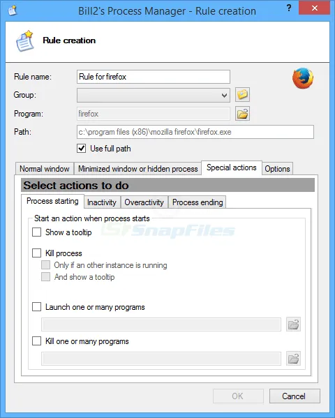 Bill2`s Process Manager Captura de tela 2