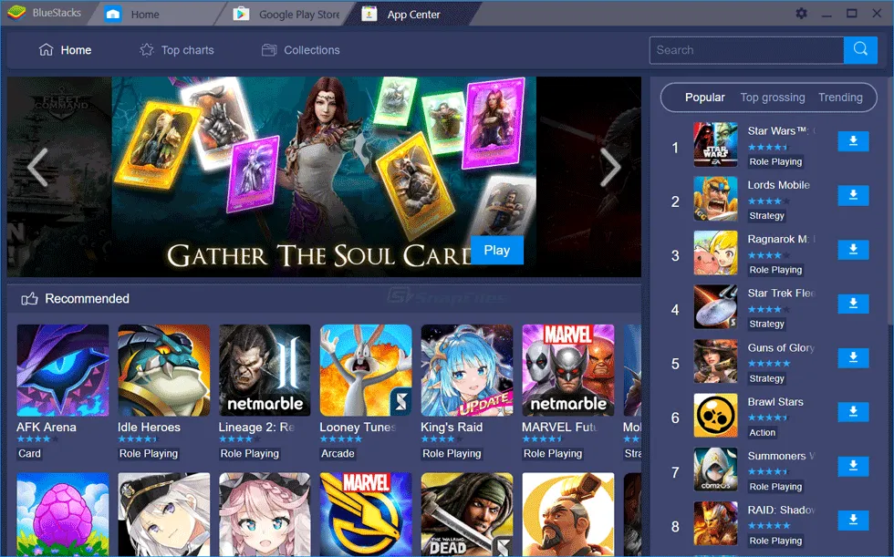 BlueStacks Captura de tela 1