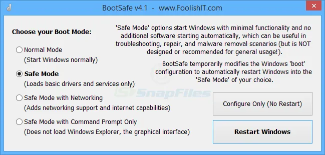 BootSafe Captura de tela 1