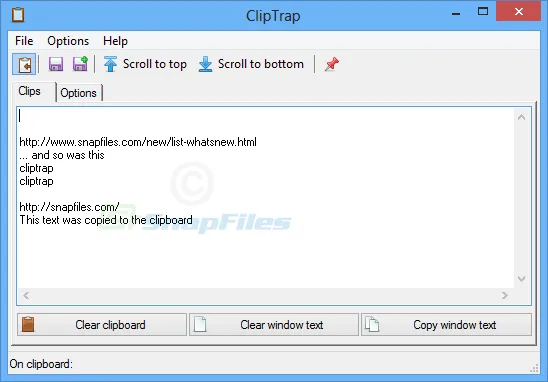 ClipTrap Captura de tela 1