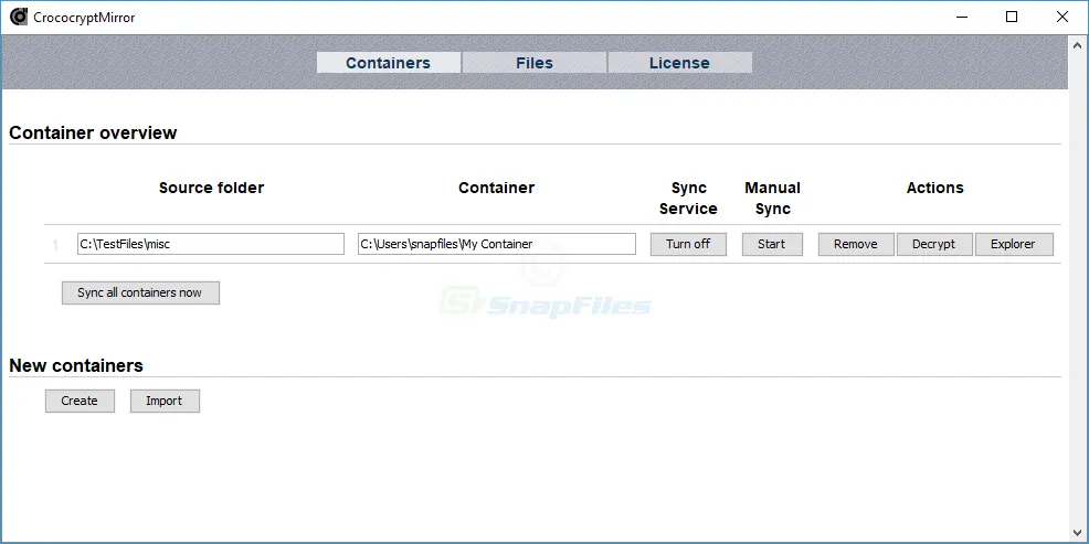 CrococryptMirror Captura de tela 1