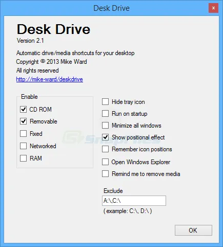 Desk Drive Captura de tela 1