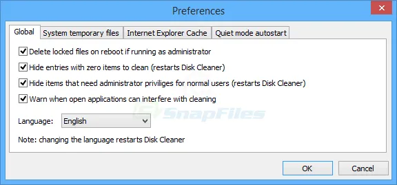 Disk Cleaner Captura de tela 2