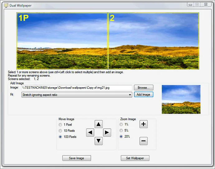 Dual Monitor Tools Captura de tela 2