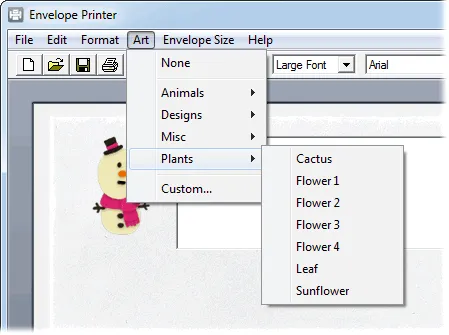 Envelope Printer Lite Captura de tela 2