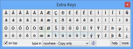 Extra Keys Captura de tela 1