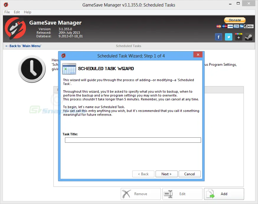 GameSave Manager Captura de tela 2