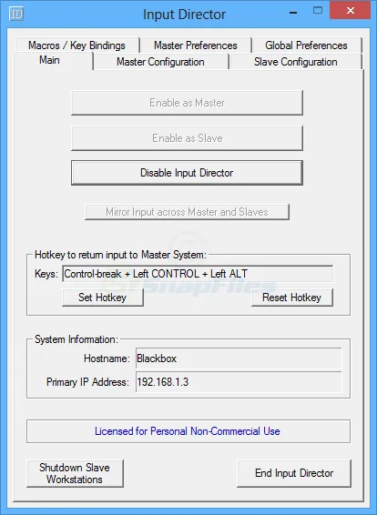 Input Director Captura de tela 2