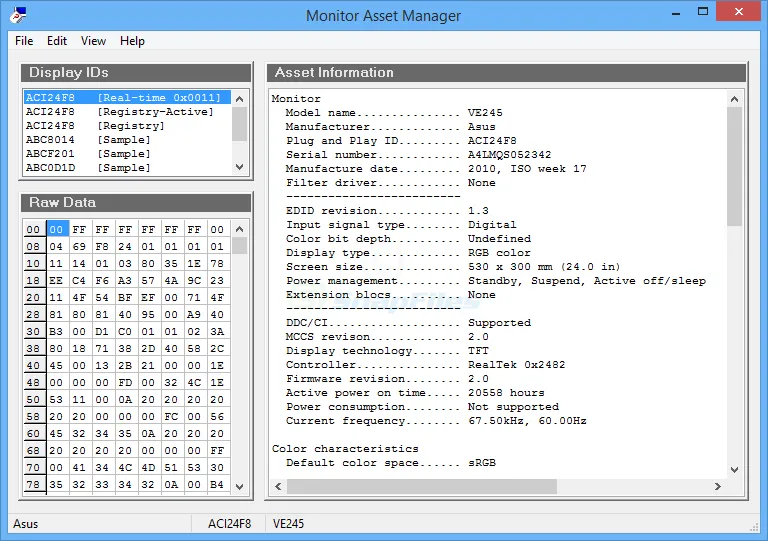 Monitor Asset Manager Captura de tela 1