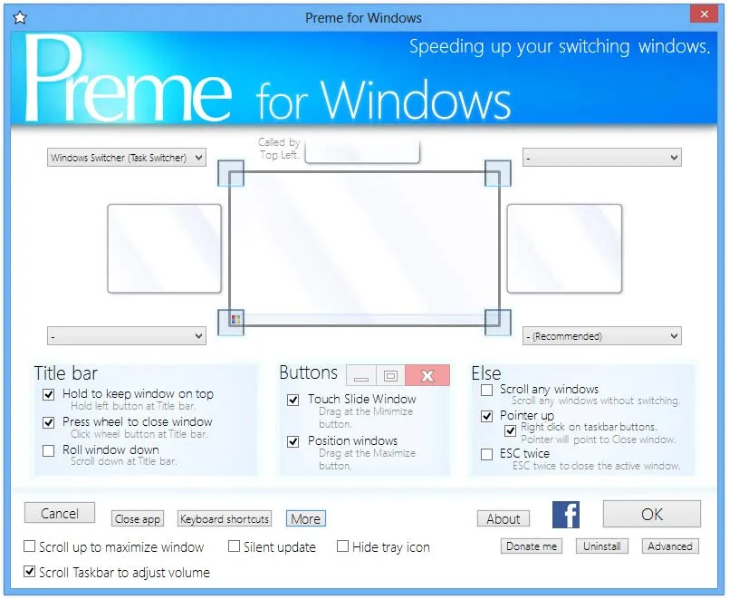 Preme for Windows Captura de tela 1