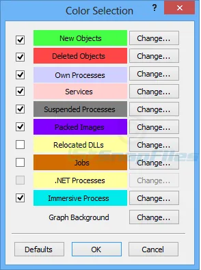 Process Explorer Captura de tela 2