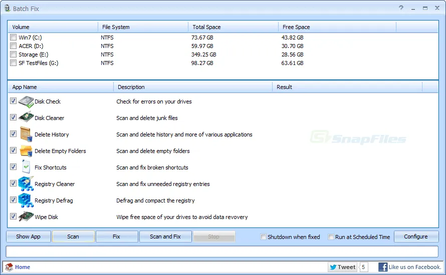 Puran Utilities Captura de tela 2
