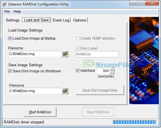 RAMDisk Lite Captura de tela 2