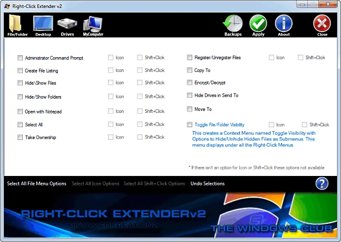 Right-Click Extender Captura de tela 1