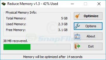 Reduce Memory Captura de tela 2