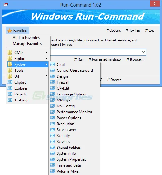 Run-Command Captura de tela 2