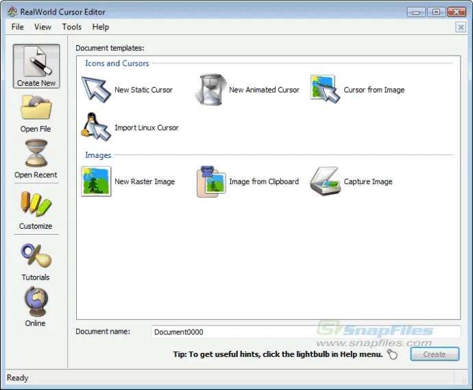 RealWorld Cursor Editor Captura de tela 2