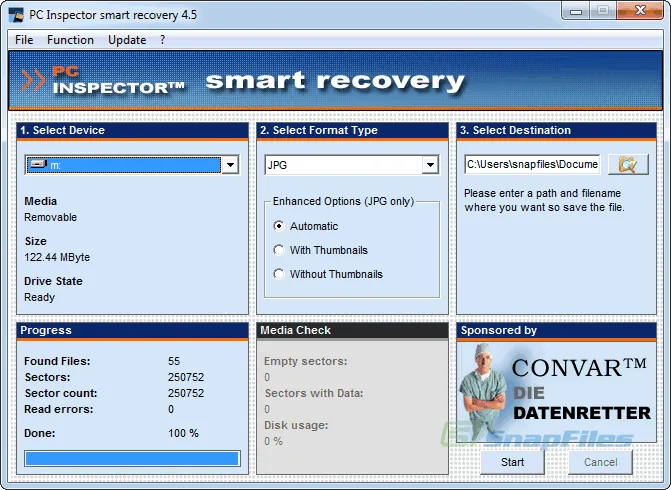 PC Inspector Smart Recovery Captura de tela 1