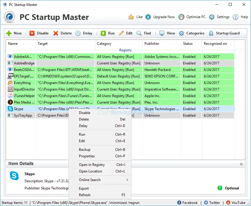 PC Startup Master Captura de tela 1