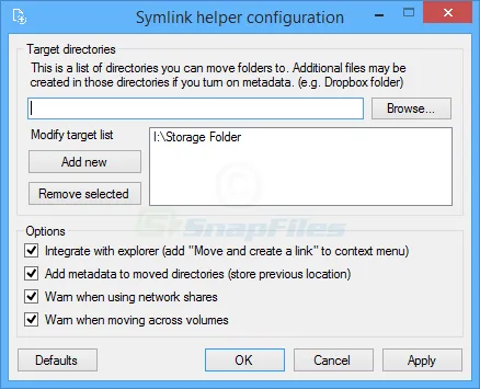 Symlink Helper Captura de tela 2