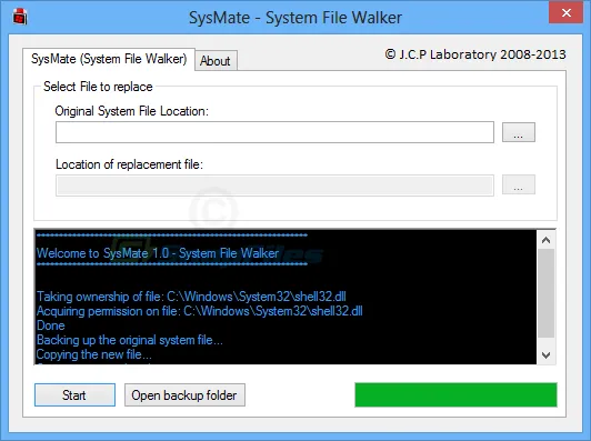 SysMate System File Walker Captura de tela 2