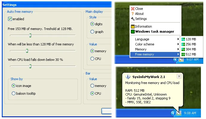 SysInfoMyWork Captura de tela 1