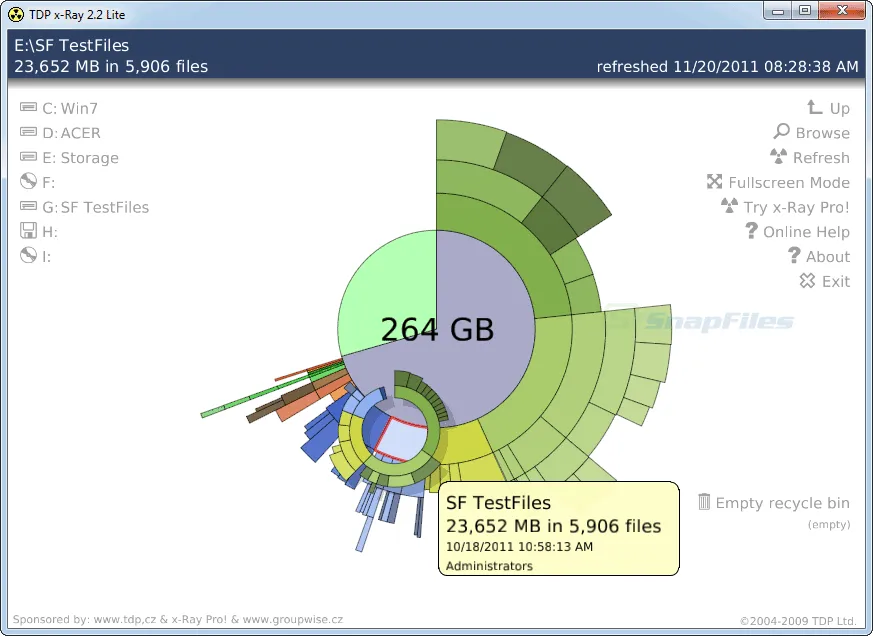 TDP x-Ray Lite Captura de tela 1