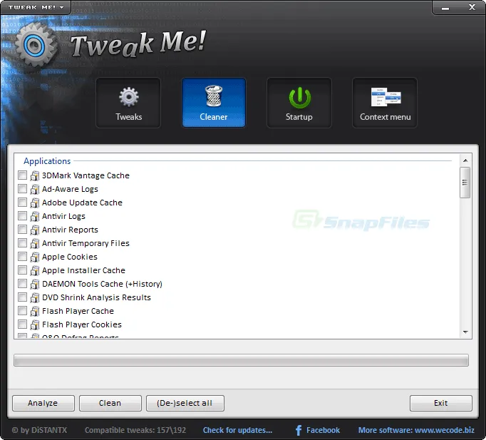 Tweak Me! Captura de tela 2