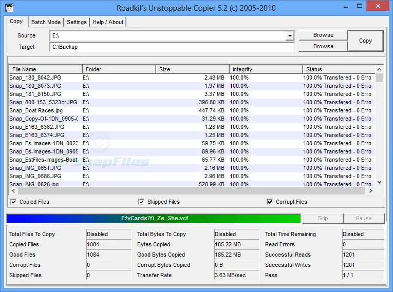 Unstoppable Copier Captura de tela 1