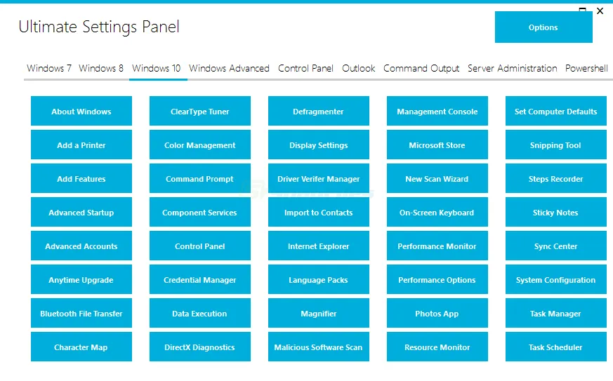 Ultimate Settings Panel Captura de tela 1