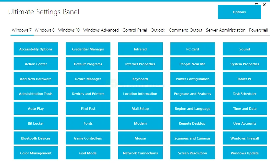 Ultimate Settings Panel Captura de tela 2