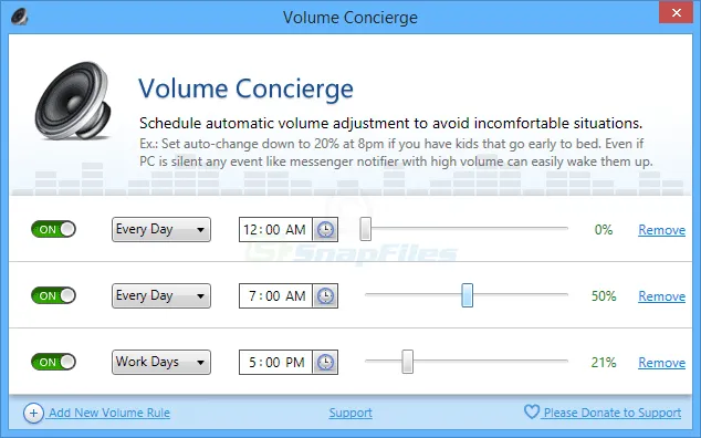 Volume Concierge Captura de tela 1